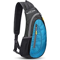 G4Free Bolsa de Pecho Sling Bag Impermeable Bandoleras Cruzada Mochilas Ligeras Multiusos para Adultos o Adolescentes